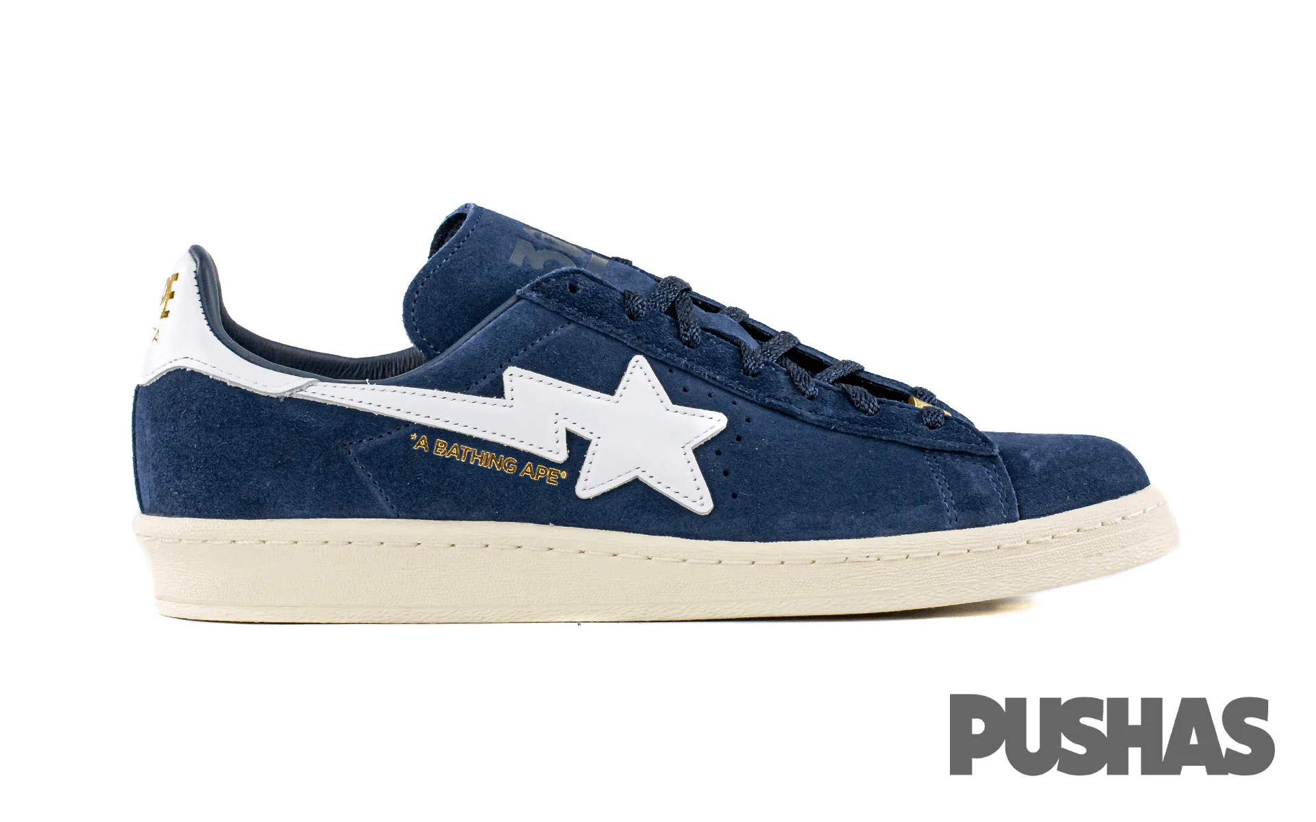Campus 80s x Bape 'Collegiate Navy' (2023) - Image 2