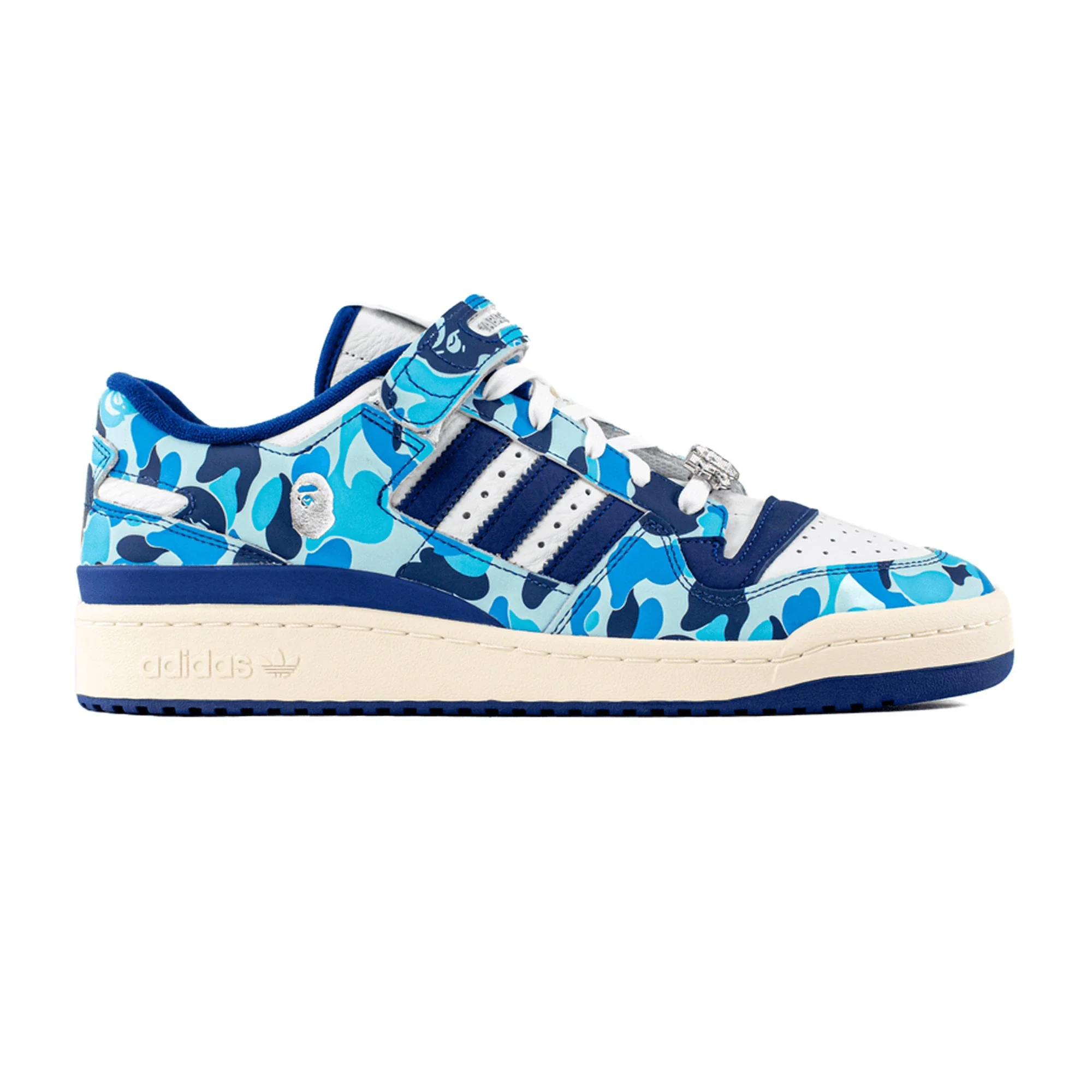 Adidas Forum 84 Low 'Bape 30th Anniversary Blue Camo' (2023)
