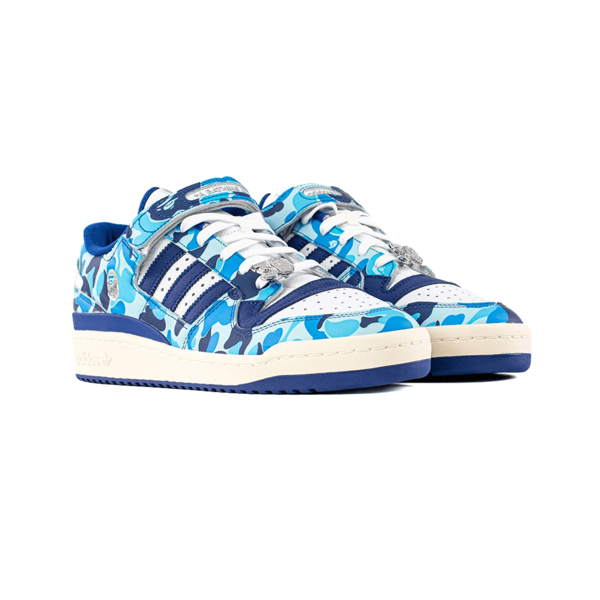 Adidas Forum 84 Low 'Bape 30th Anniversary Blue Camo' (2023) - Image 2