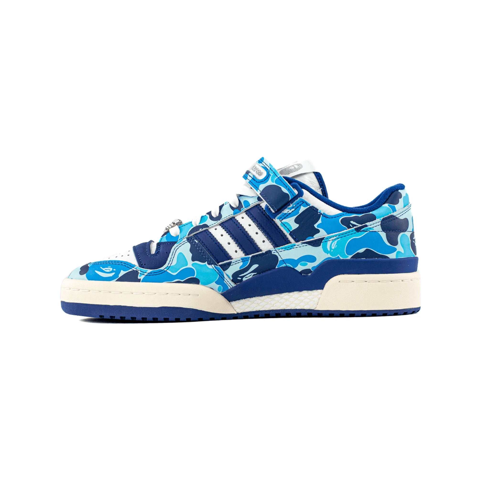 Adidas Forum 84 Low 'Bape 30th Anniversary Blue Camo' (2023) - Image 3