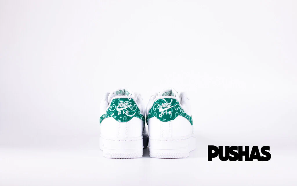 Air Force 1 Low '07 'White Green Paisley' W (2022) - Image 3