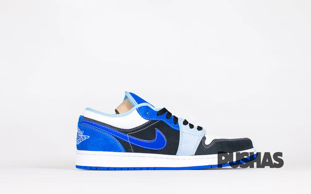 Air Jordan 1 Low 'Black Blue White' - Image 4