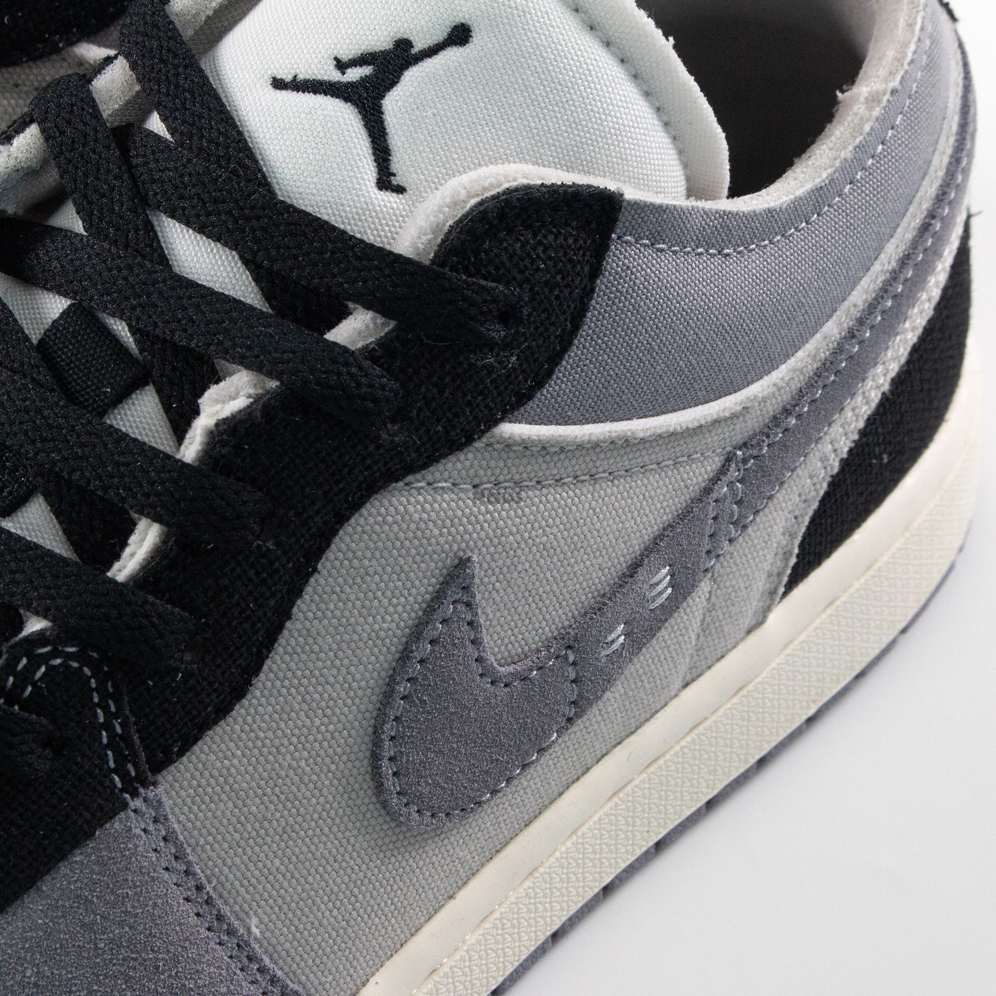 Air Jordan 1 Low SE 'Craft Inside Out Cement Grey' (2023) - Image 9