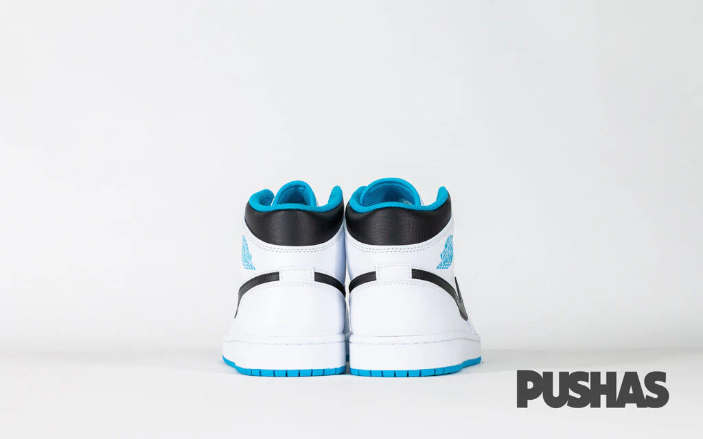 Air Jordan 1 Mid 'Laser Blue' - Image 3