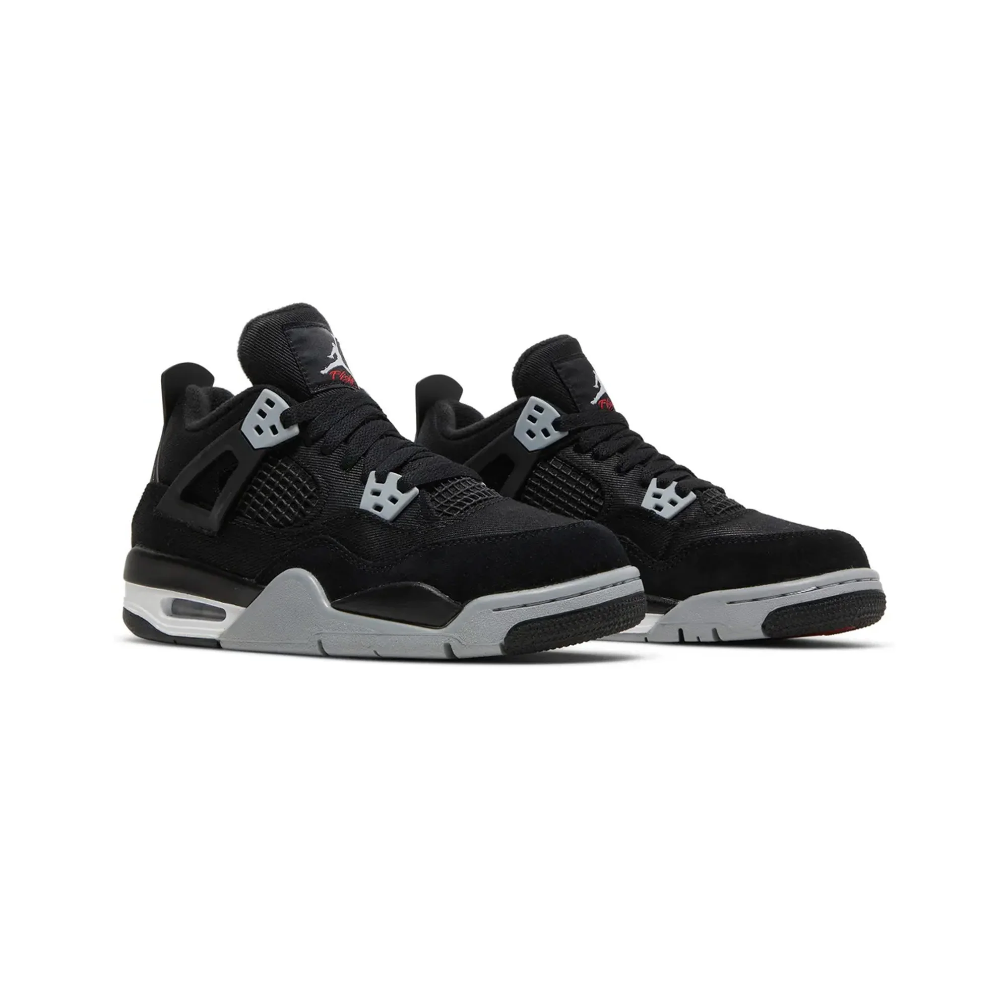 Air Jordan 4 'Black Canvas' GS (2022) - Image 2