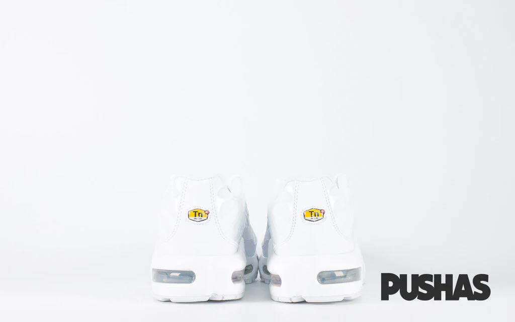 Air Max TN Plus 'White Metallic Silver' GS (2021) - Image 3