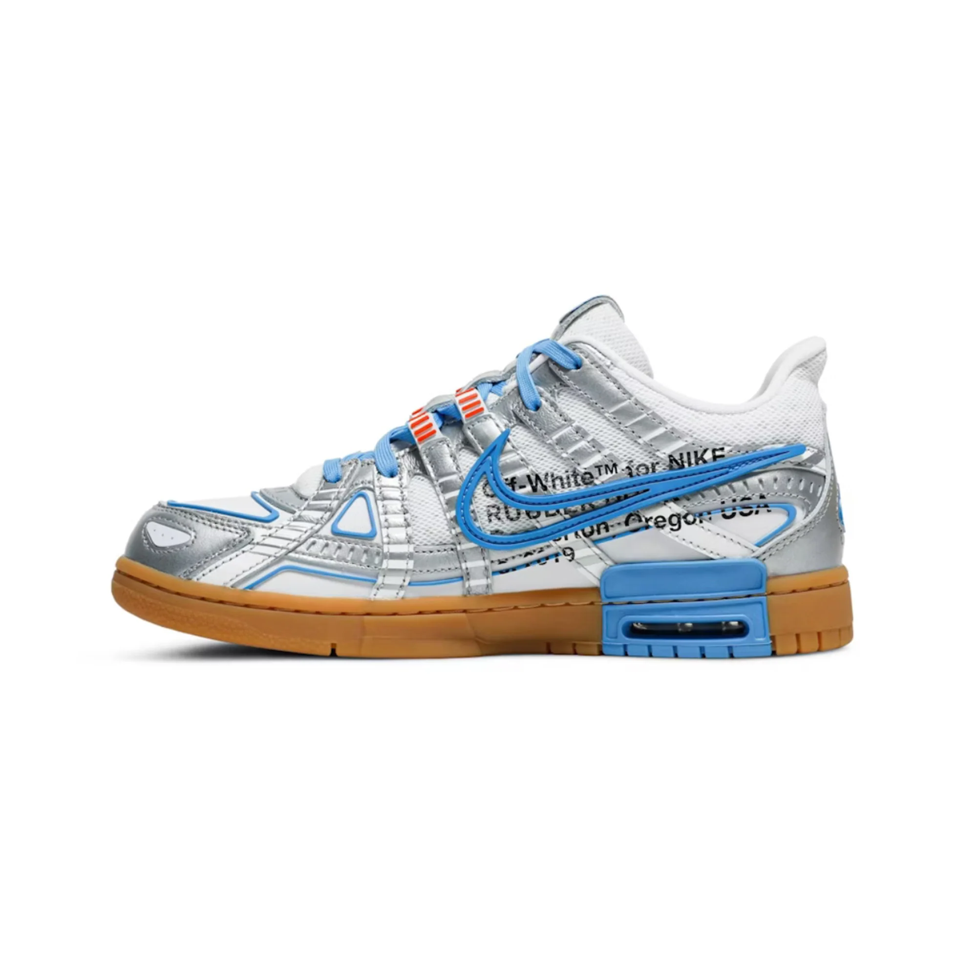 Air Rubber Dunk Off-White 'UNC' - Image 3