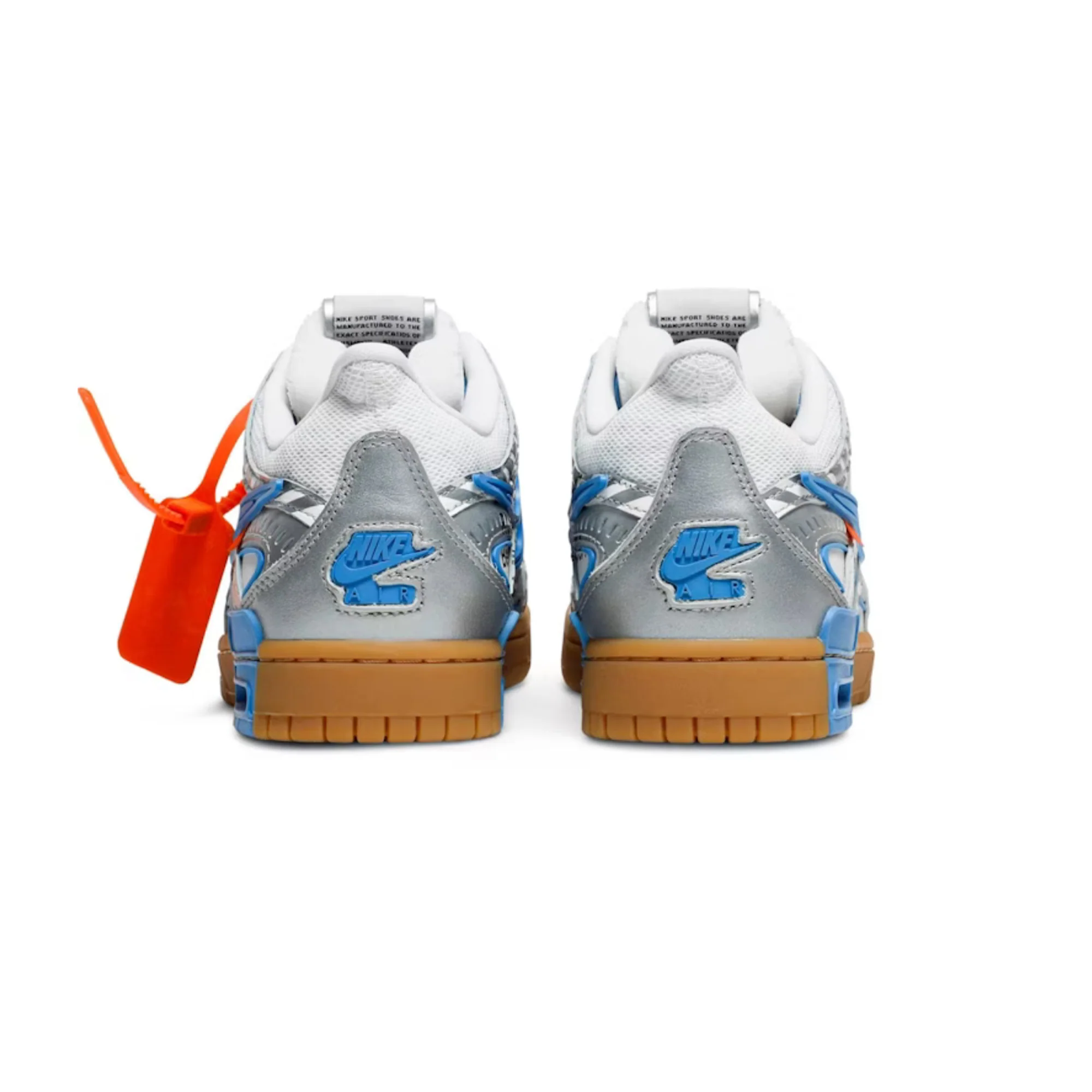 Air Rubber Dunk Off-White 'UNC' - Image 4