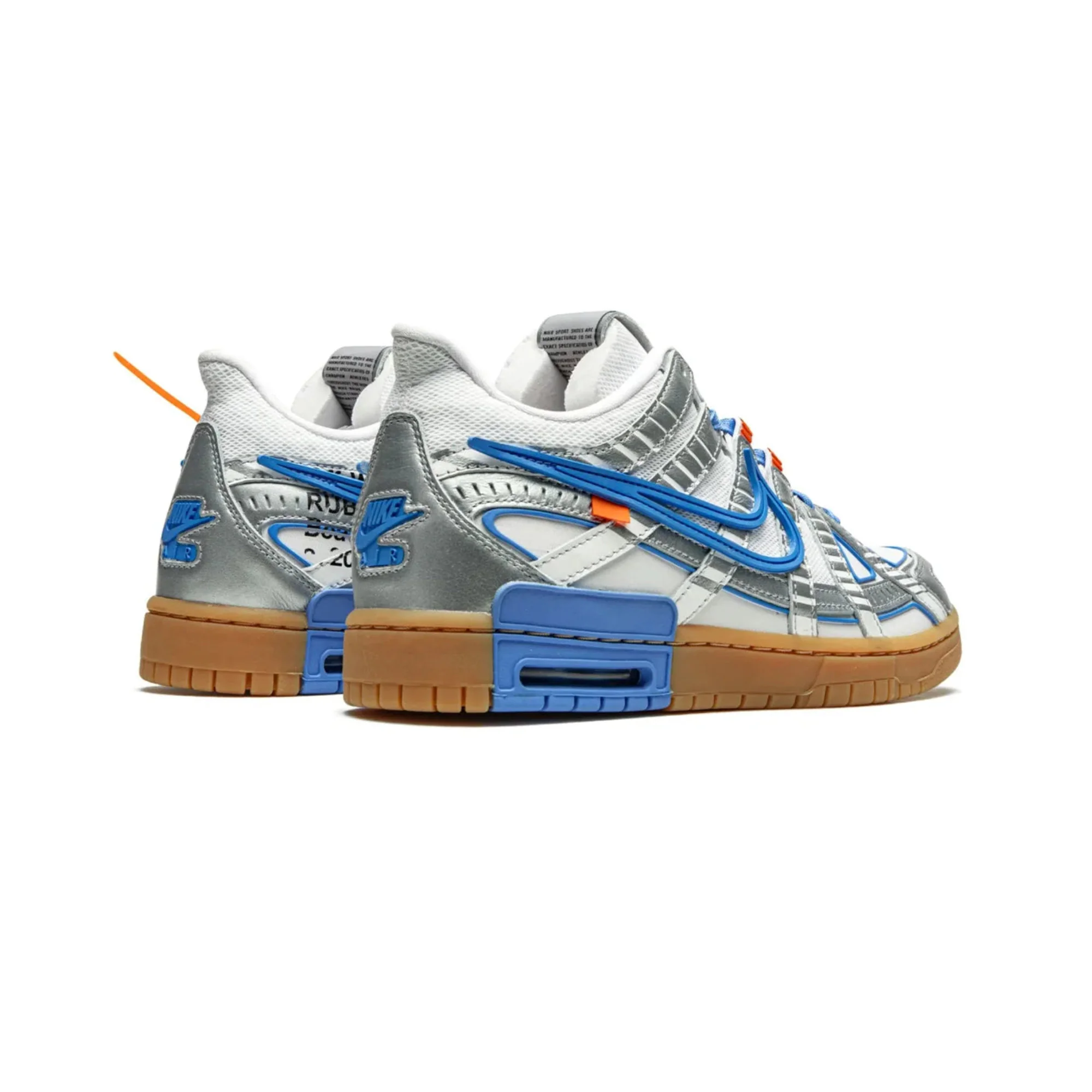 Air Rubber Dunk Off-White 'UNC' - Image 5