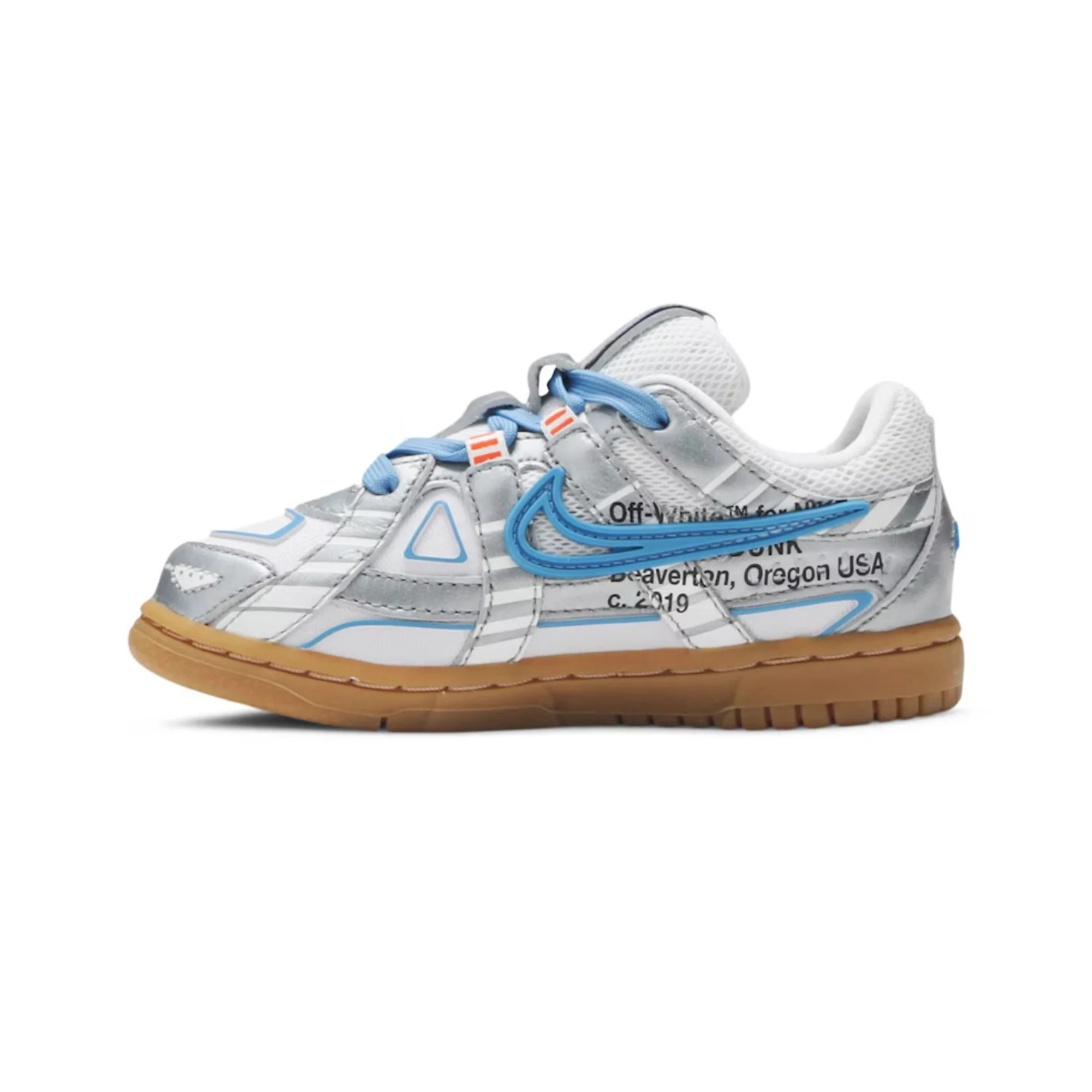 Air Rubber Dunk x Off-White 'UNC' TD - Image 3