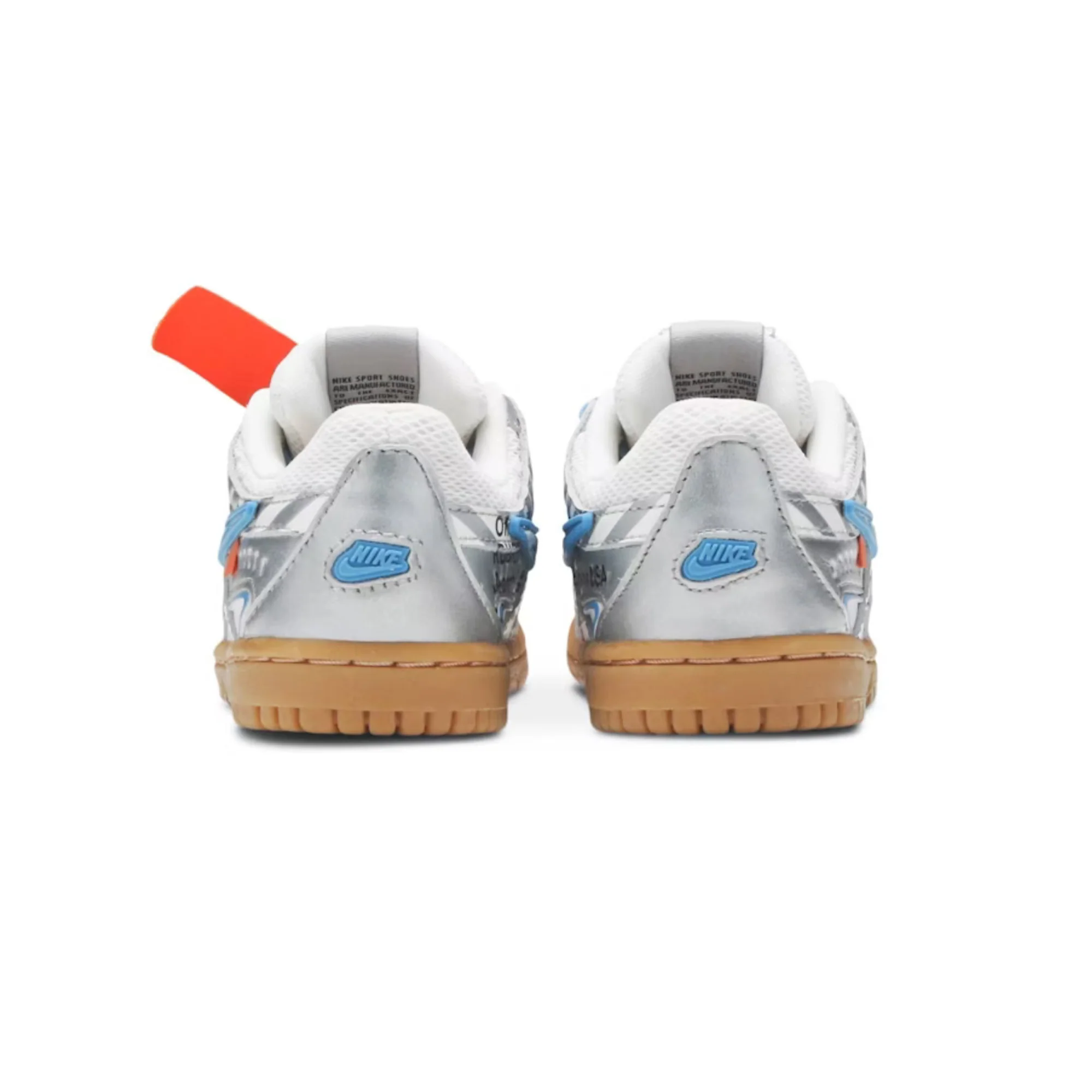 Air Rubber Dunk x Off-White 'UNC' TD - Image 4