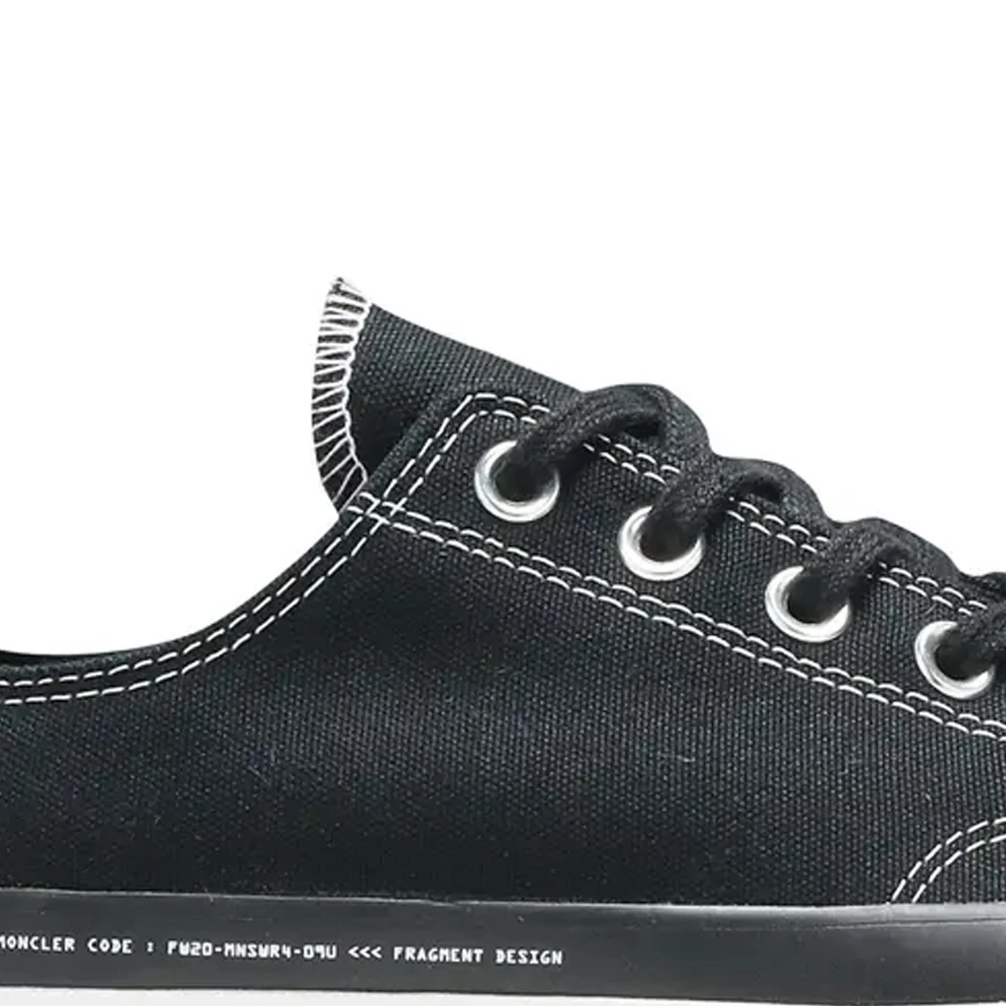 Converse Chuck Taylor All-Star 70s Ox Low x Moncler x Fragment - Black - Image 6
