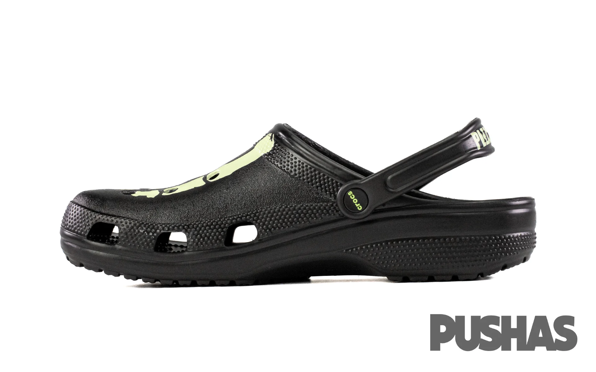 Classic Clog x Pleasures Skeleton 'Black Glow' (2022) - Image 4
