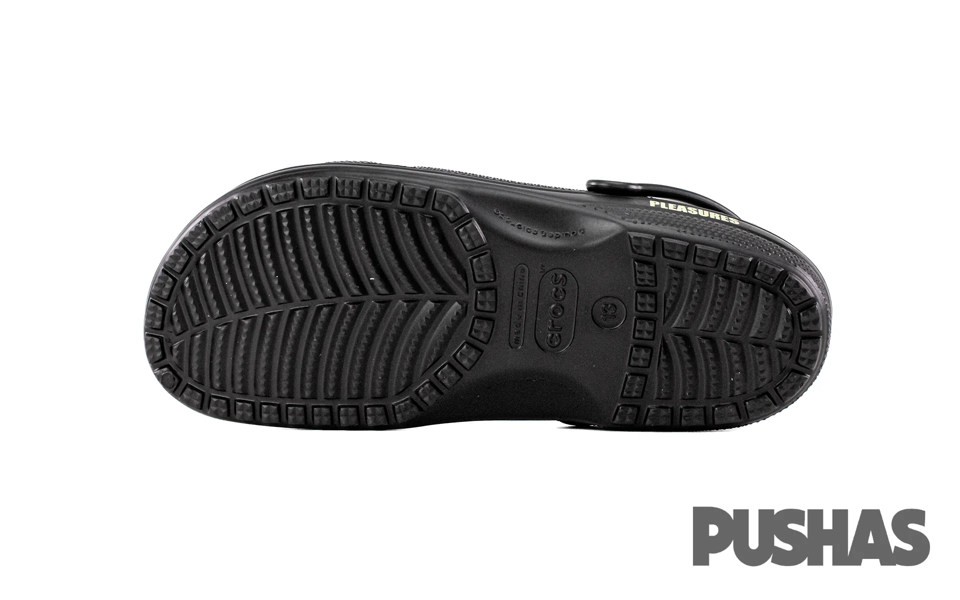 Classic Clog x Pleasures Skeleton 'Black Glow' (2022) - Image 6
