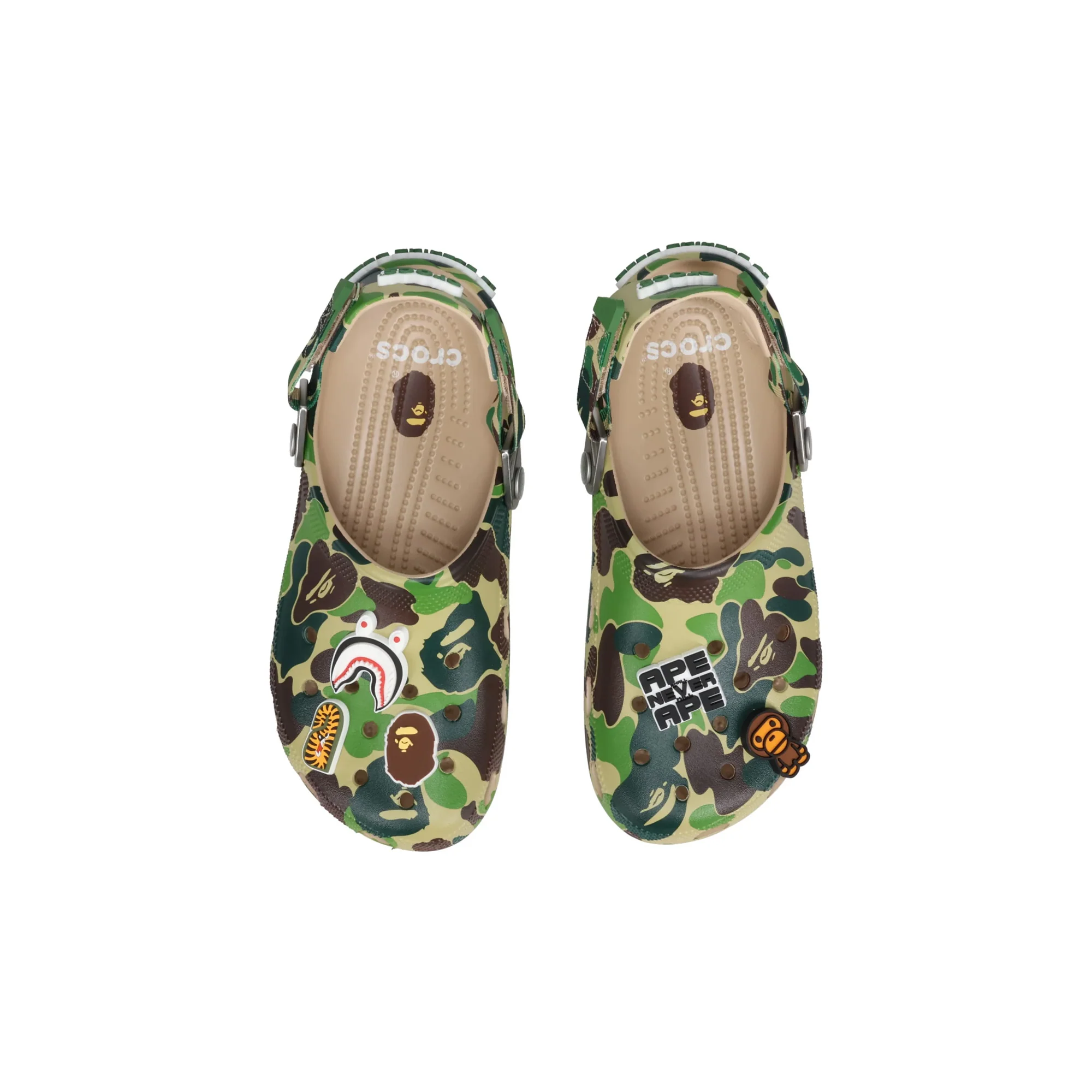 Crocs Classic Clog A Bathing Ape 'ABC Camo Green' (2025) - Image 4
