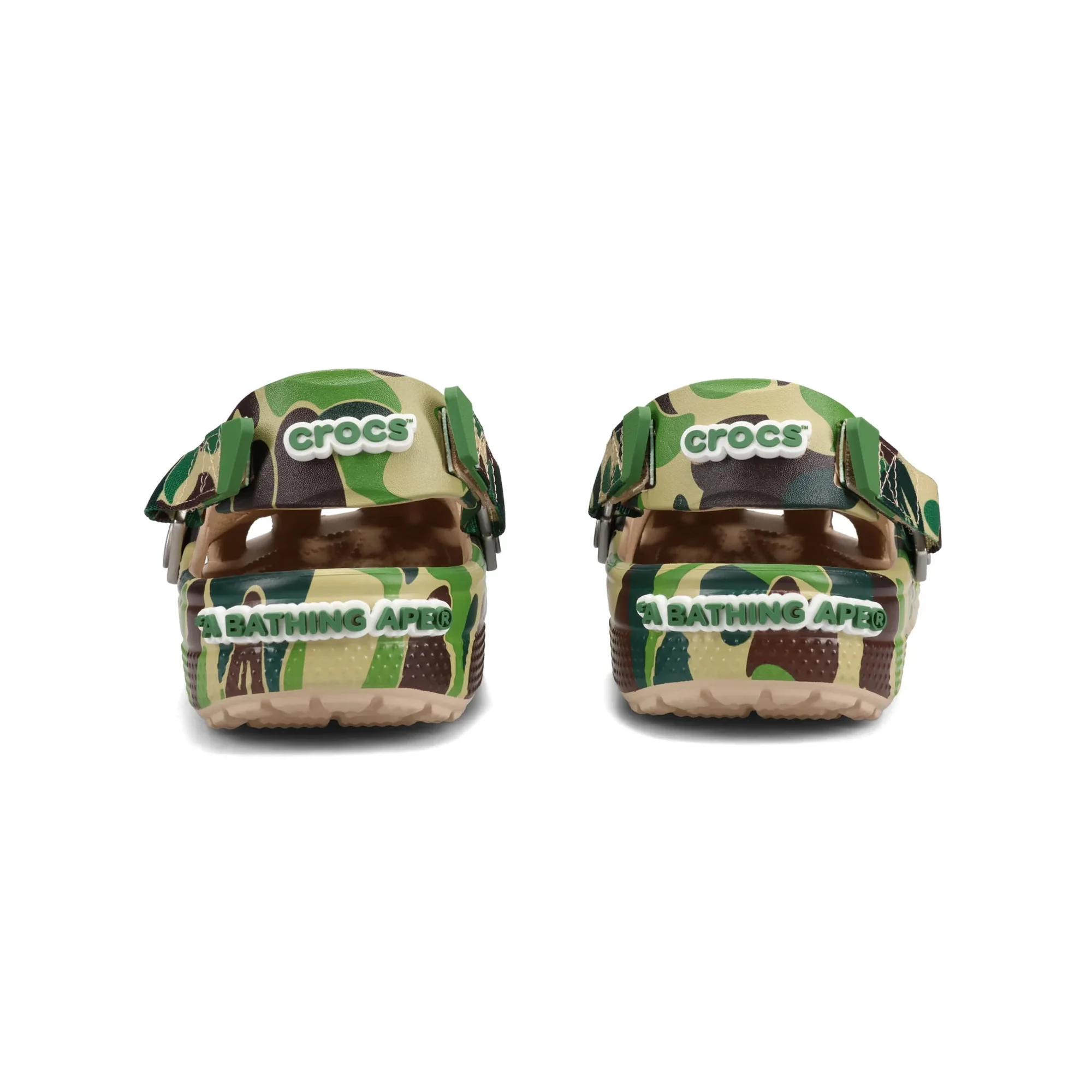 Crocs Classic Clog A Bathing Ape 'ABC Camo Green' (2025) - Image 5