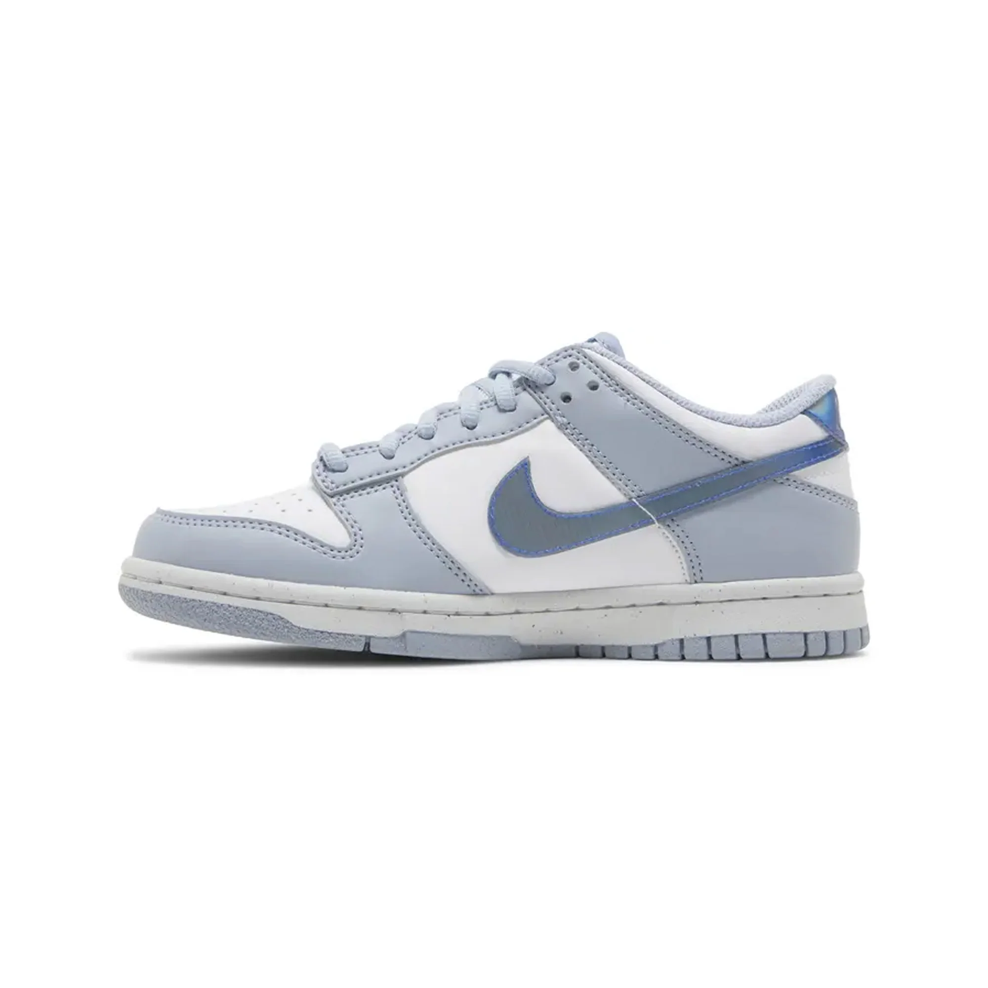Nike Dunk Low 'Next Nature Blue Whisper Iridescent' GS (2023) - Image 3