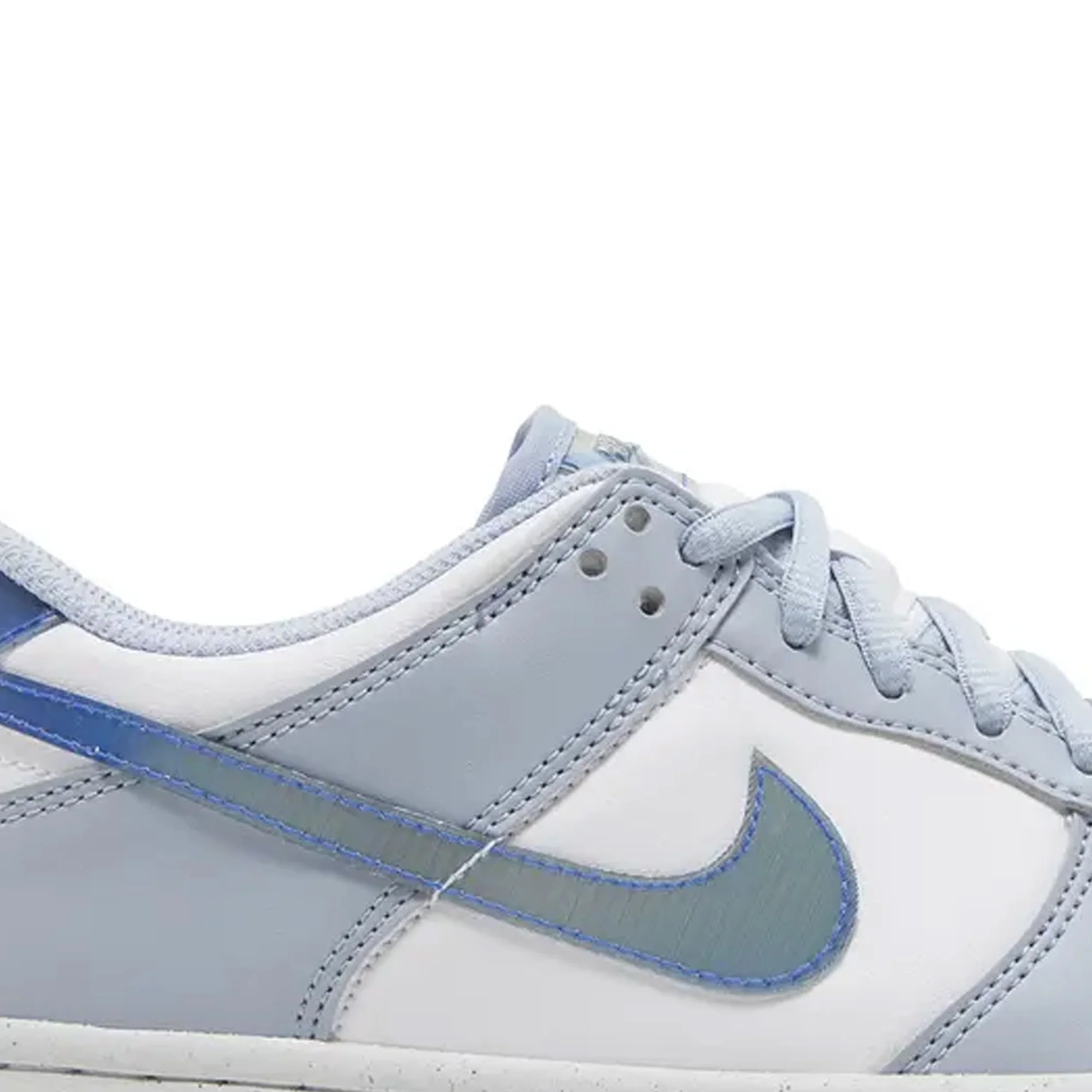 Nike Dunk Low 'Next Nature Blue Whisper Iridescent' GS (2023) - Image 6