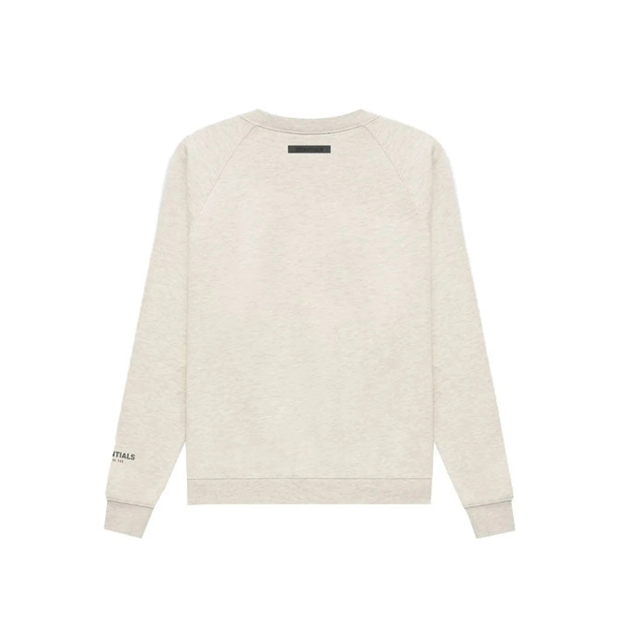 Essentials Crewneck 'Light Heather Oatmeal' FW21 - Image 2