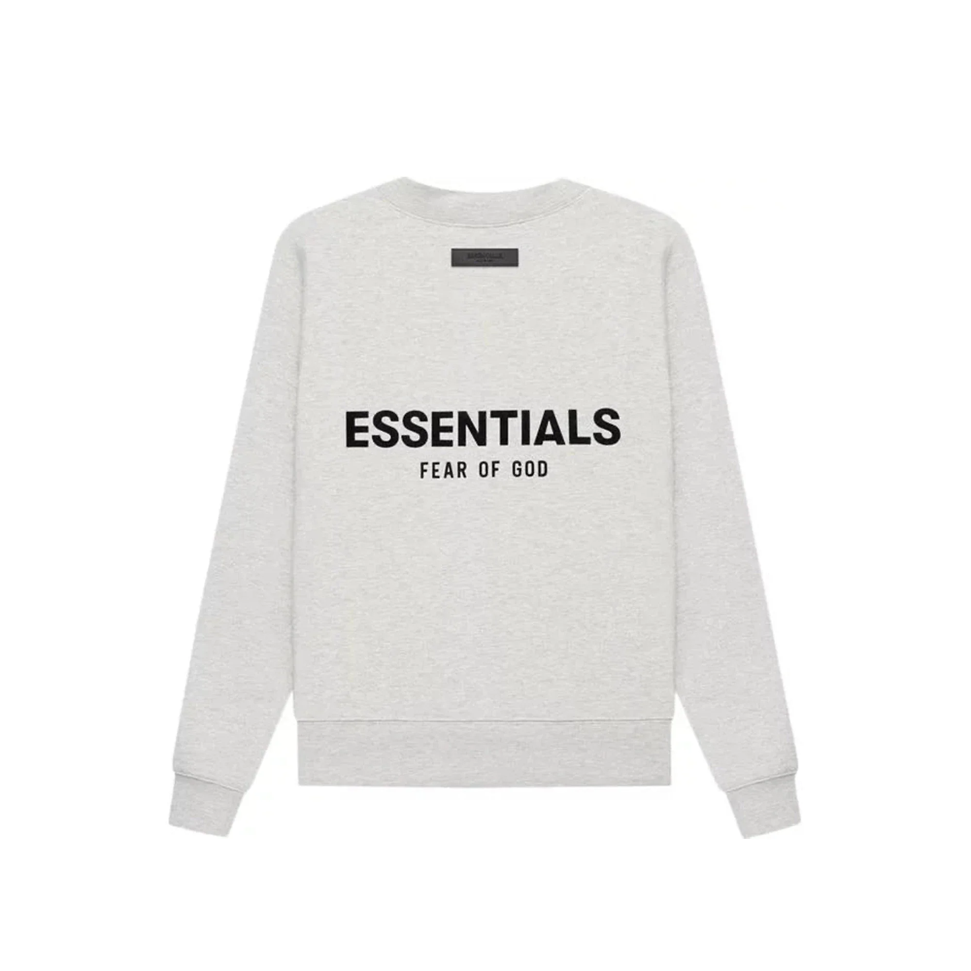 ESSENTIALS Crewneck SS21 'Light Heather Oatmeal'