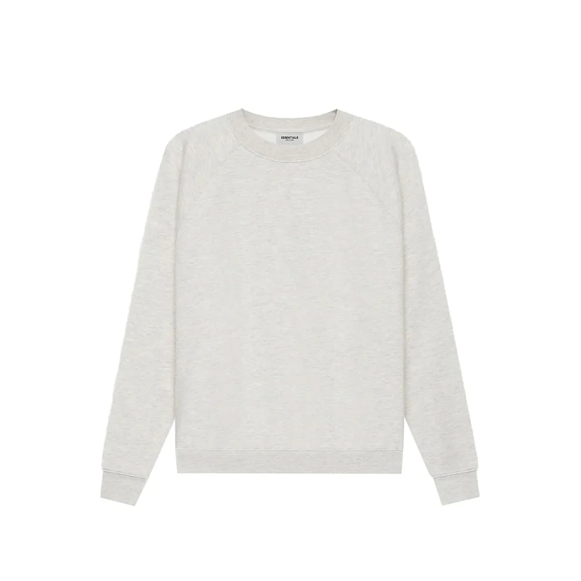 ESSENTIALS Crewneck SS21 'Light Heather Oatmeal' - Image 2