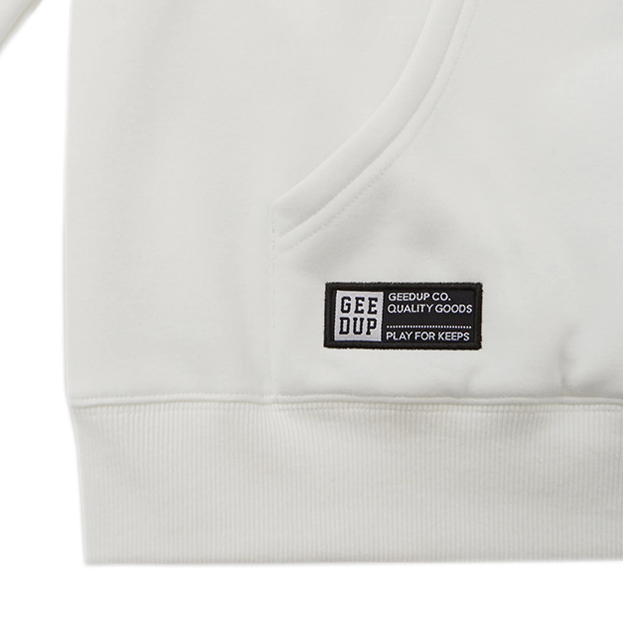 Geedup Team Logo Hoodie 'White/Green’ (2023) - Image 3