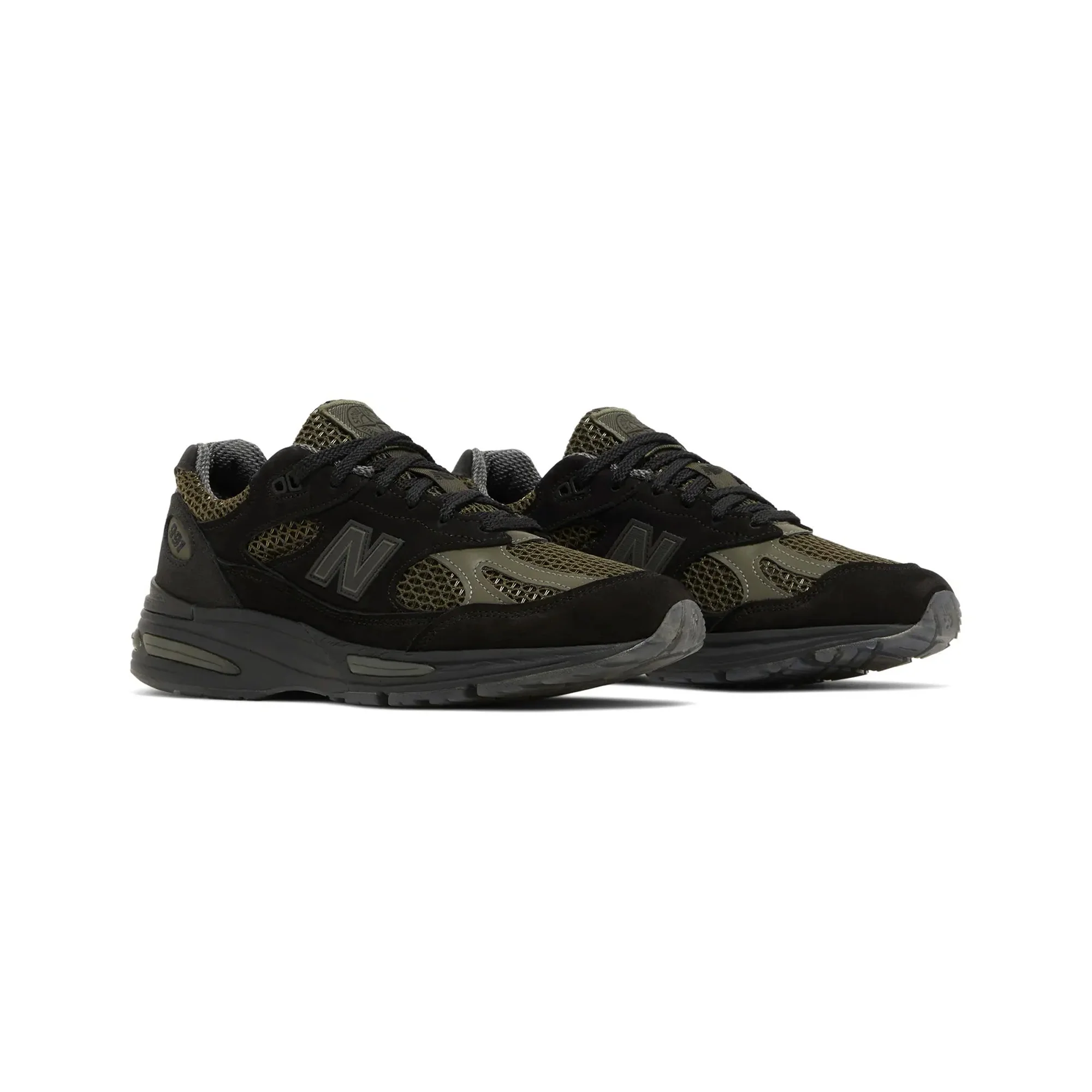 New Balance 991v2 MiUK x Stone Island 'Black' (2023) - Image 2