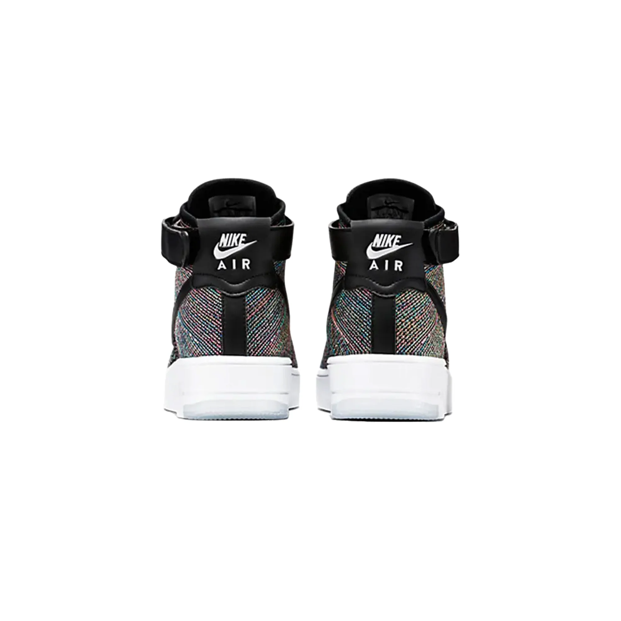Nike Air Force 1 Mid Flyknit 'Multi-Color Black' (2016) - Image 4