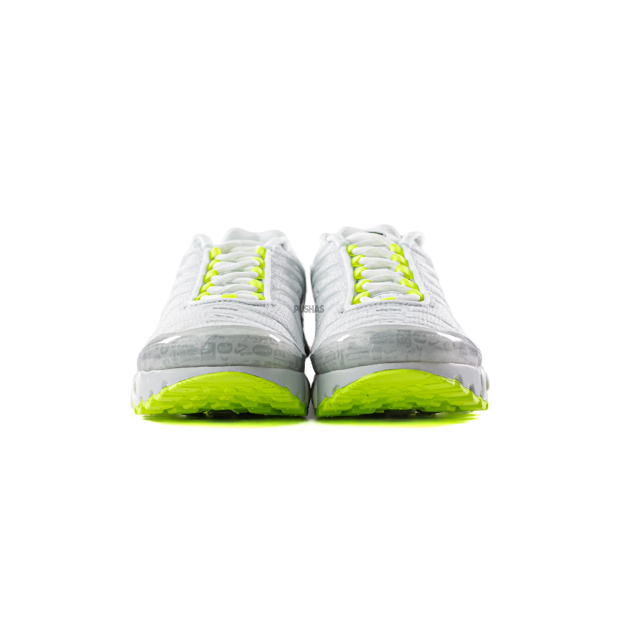 Nike Air Max Plus TN 'Retro Air Max Logos / Reflective White Volt' GS (2021) - Image 4