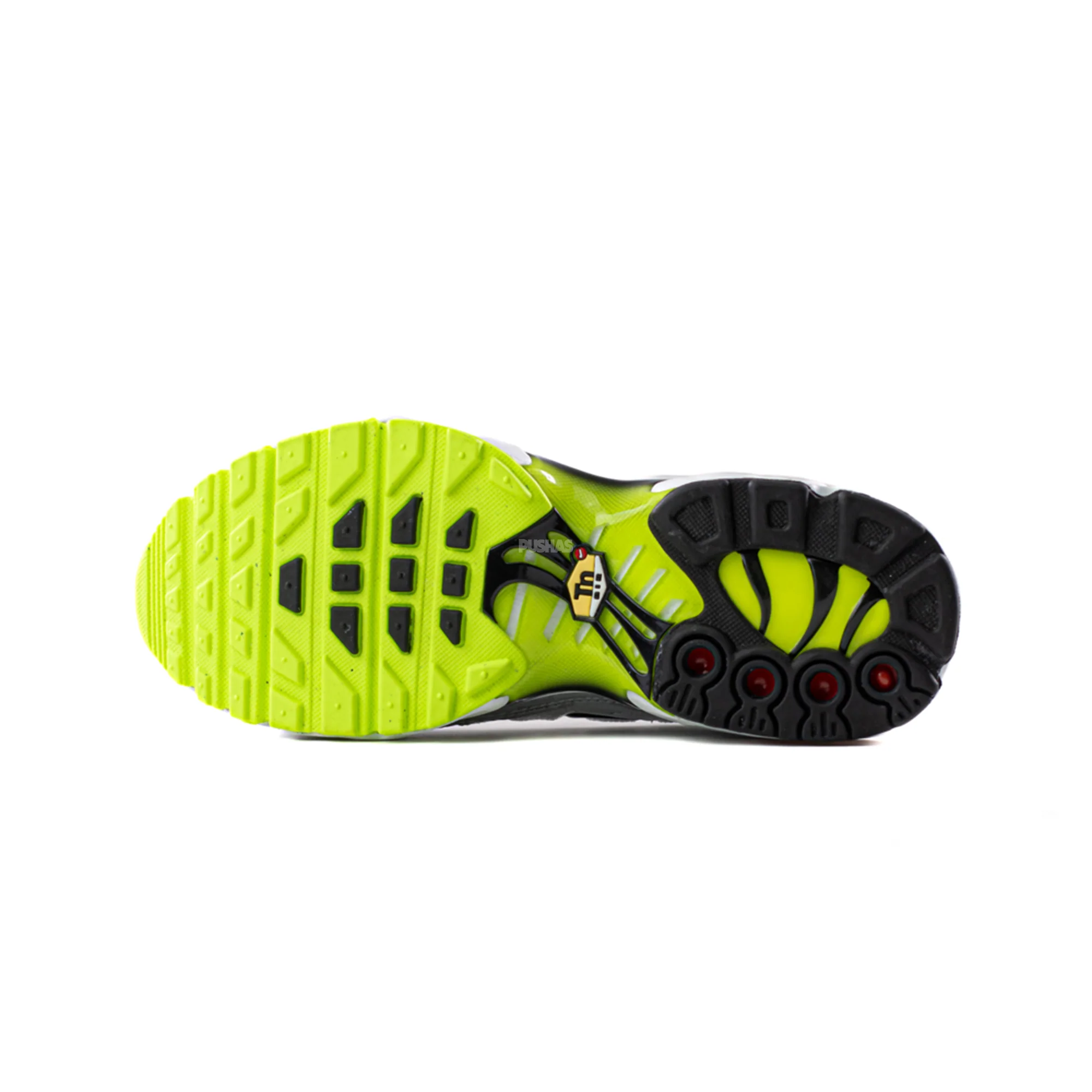 Nike Air Max Plus TN 'Retro Air Max Logos / Reflective White Volt' GS (2021) - Image 6