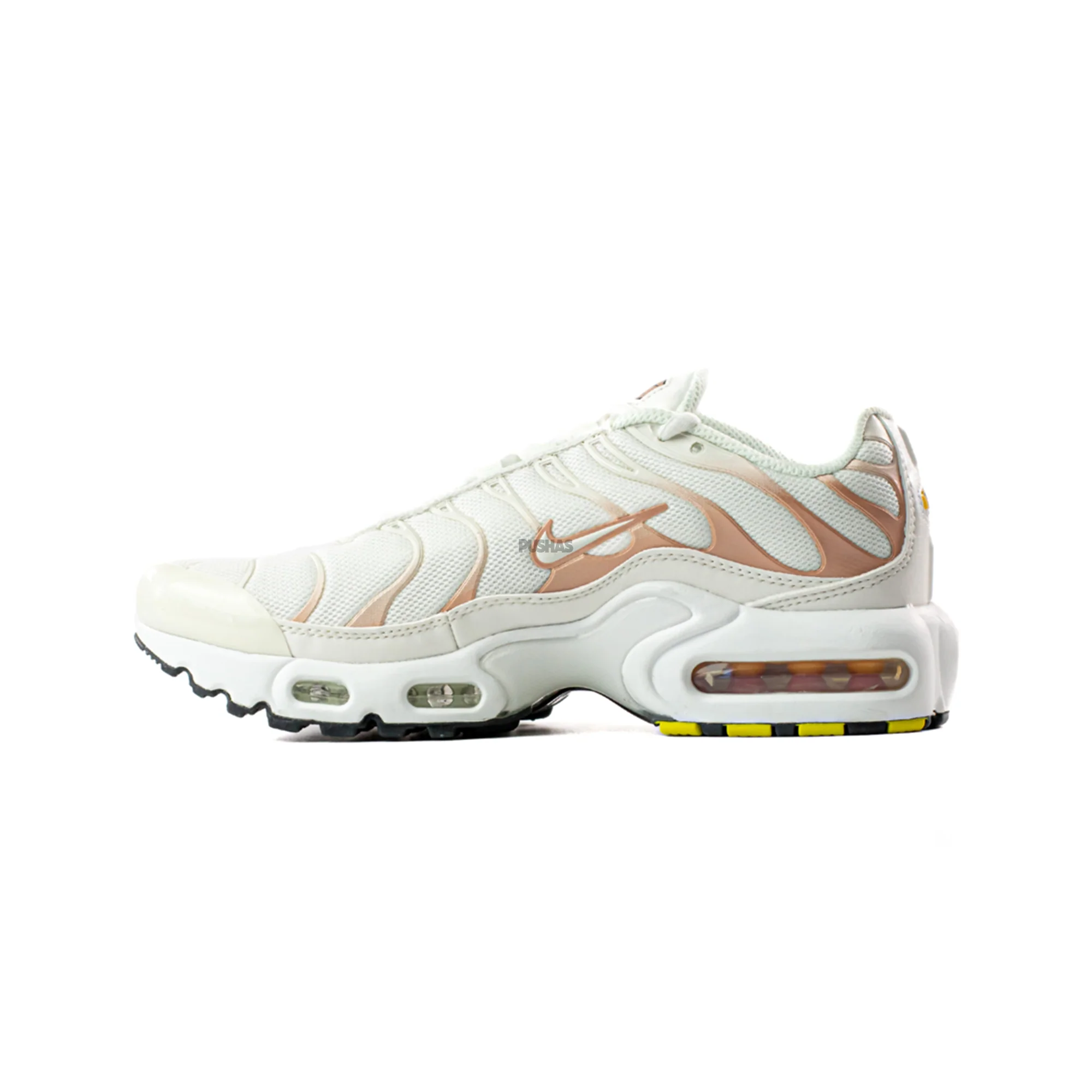Nike Air Max Plus TN 'White Metallic Red Bronze' GS (2021) - Image 3