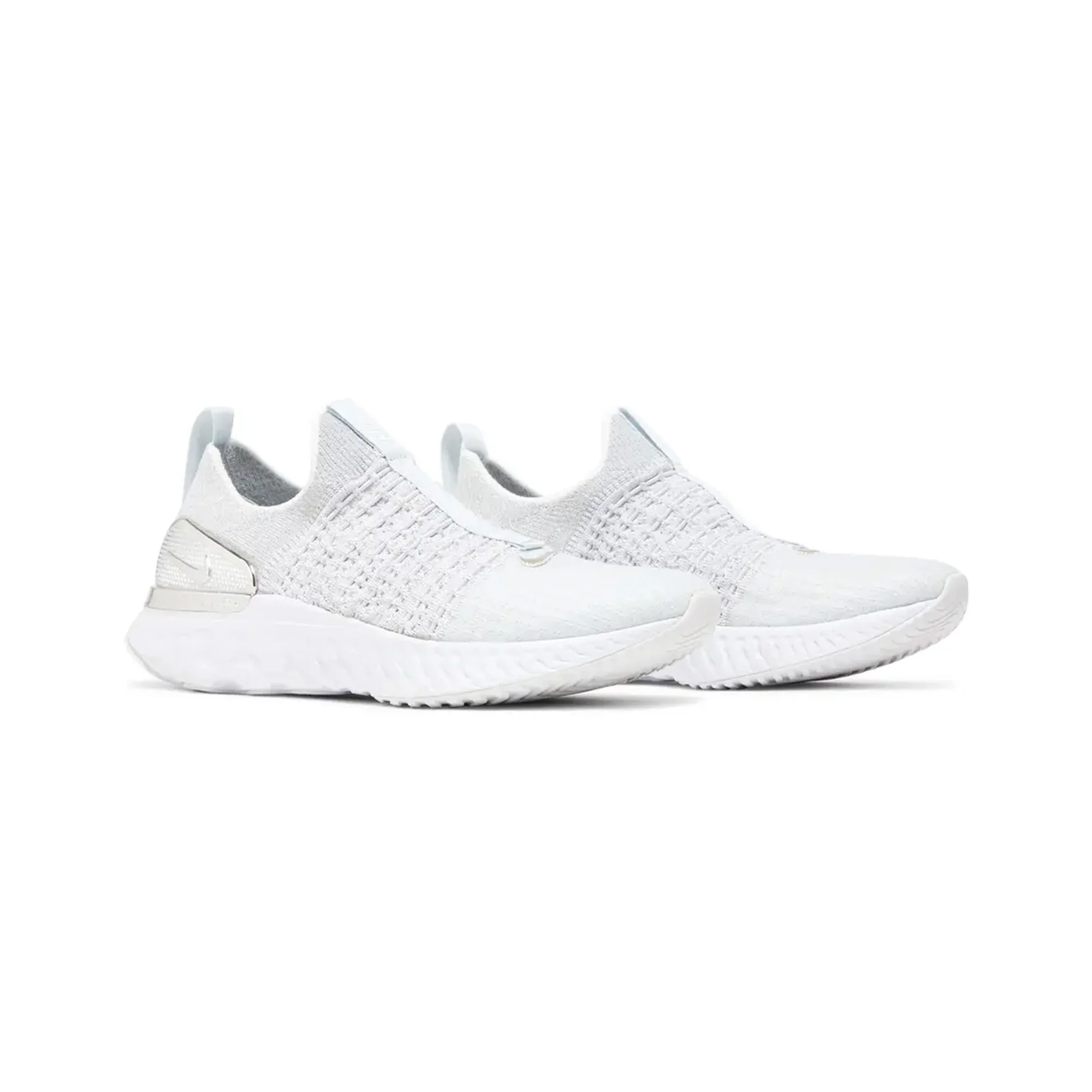 Nike React Phantom Run Flyknit Premium 'Pure Platinum White' W (2020) - Image 2
