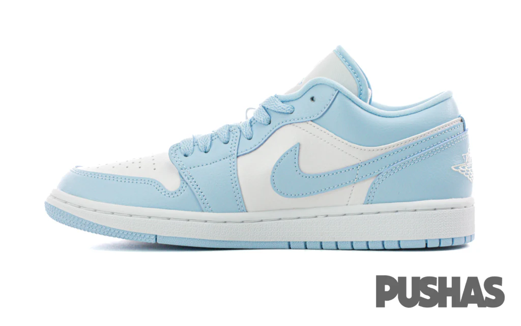 [Refurbished] Air Jordan 1 Low 'Ice Blue / Aluminium' W (2022) - Image 3