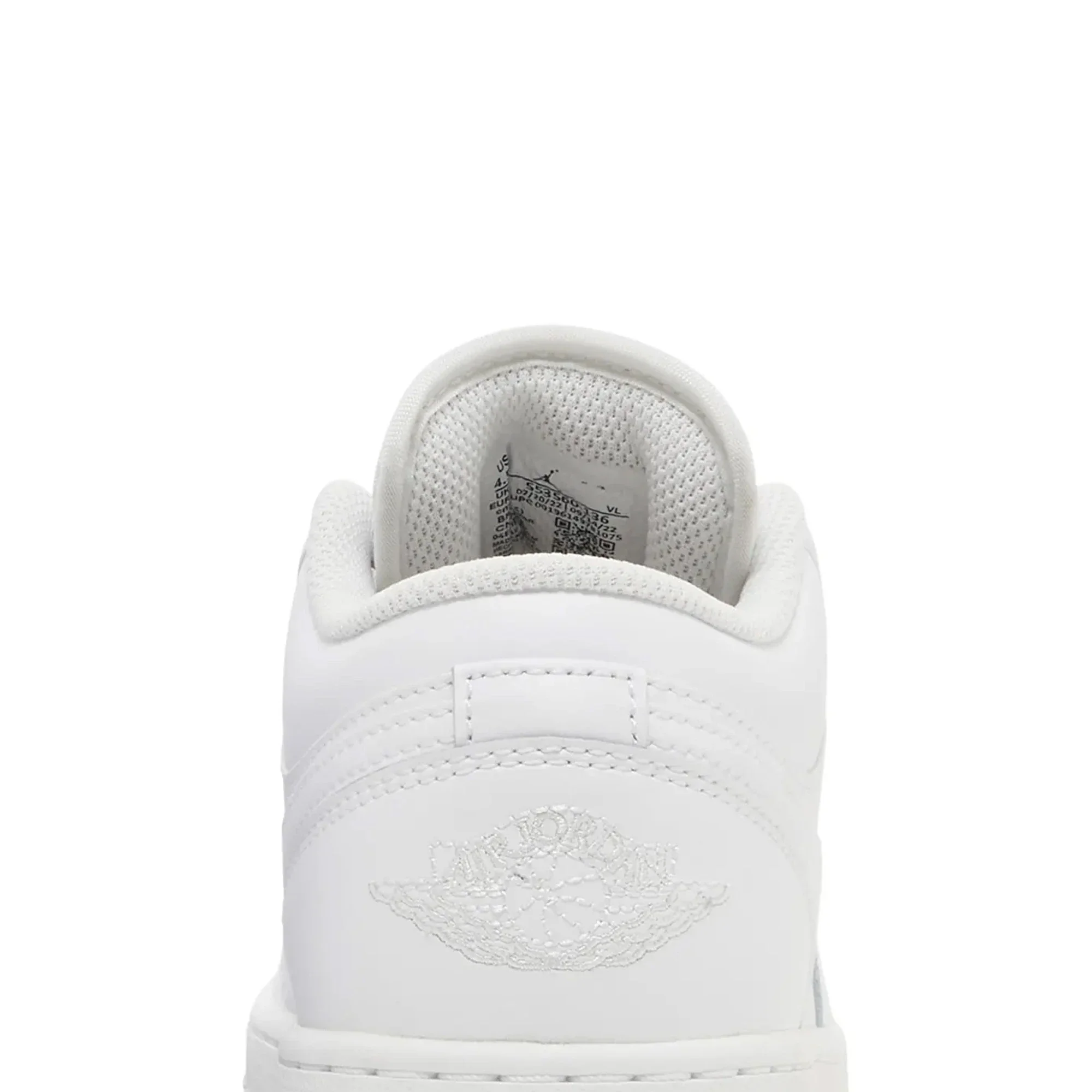 [Refurbished] Air Jordan 1 Low 'Triple White' GS (2023) - Image 7