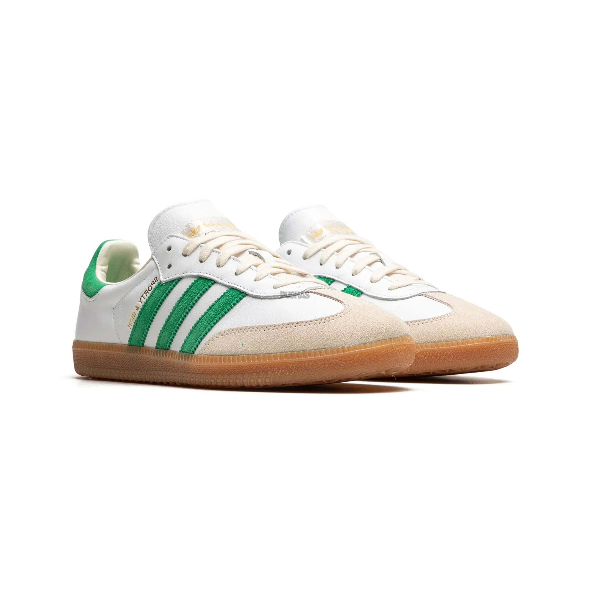 Adidas Samba OG x Sporty & Rich 'White Green' (2022) - Image 2