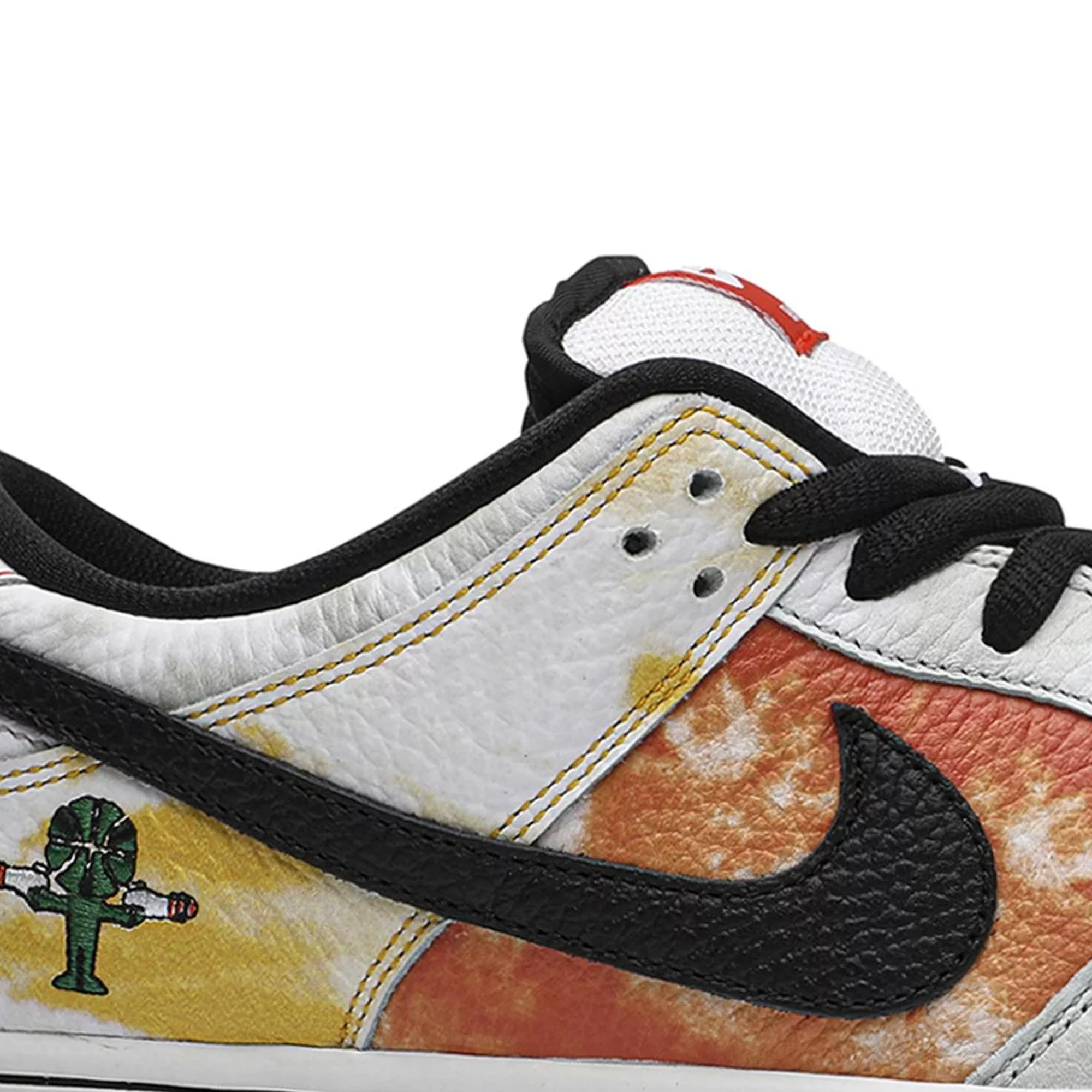 SB Dunk Low 'Raygun Tie-Dye White' (2021) - Image 5